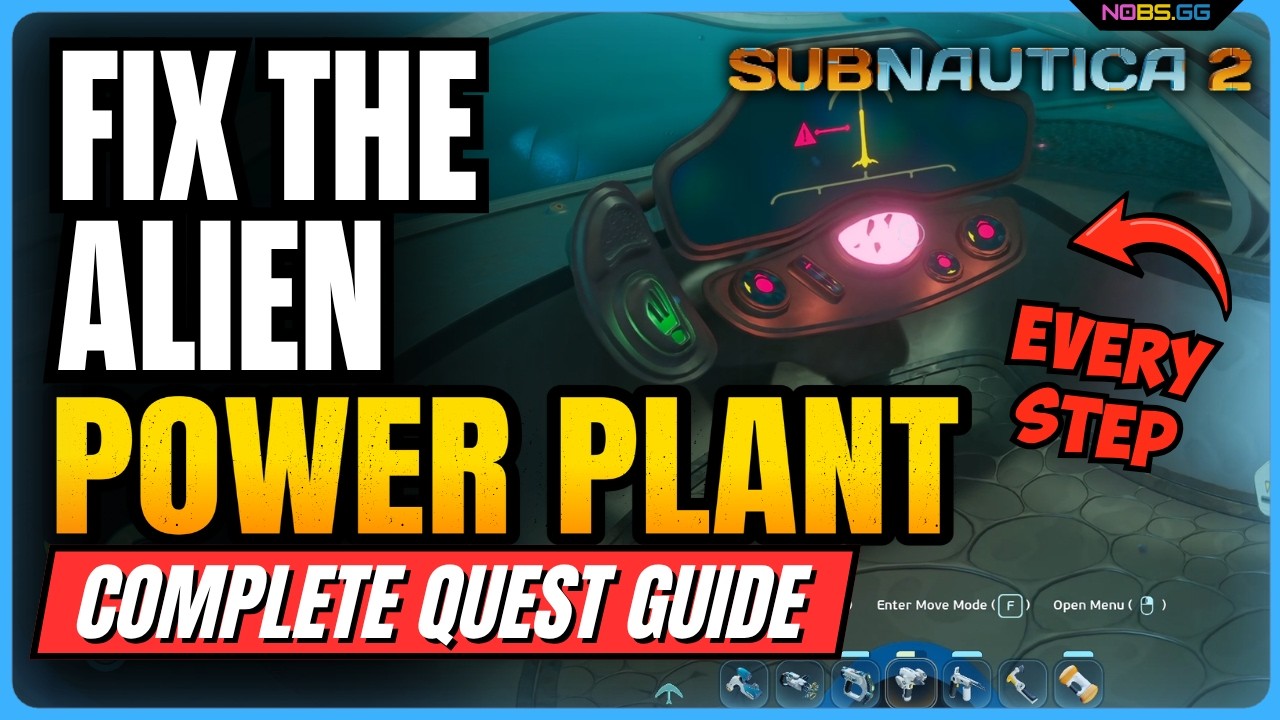 Subnautica 2 Alien Power Plant | Complete Quest Guide - YouTube