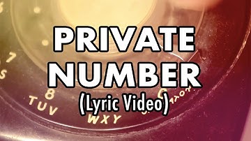 Judy Clay & William Bell - Private Number (Official Lyric Video)