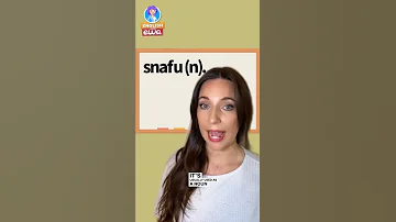 ¿Qué significa snafu en inglés?