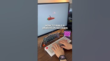 How to build a website in seconds #ai #productivity #aitools #websitebuilder @Framer