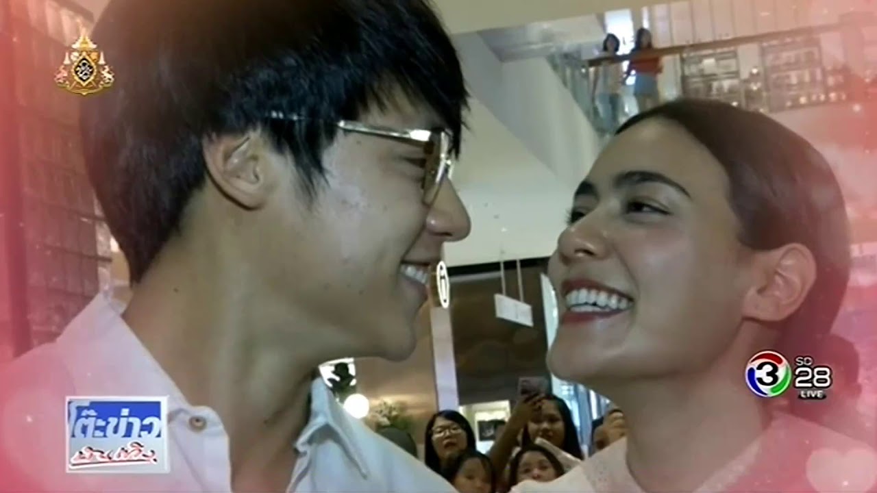 หมาก - คิม อนุโมทนาบุญแฟนๆ ซื้อถุงผ้ารายได้สร้างอาคารเรียน&แฮปปี้ ผลัดกันถ่ายรูป @โต๊ะข่าวบันเทิง