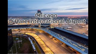 [4K] Chicago O’Hare at Night 🌙 | Extended Airport Walkthrough 2025 | Neon Tunnel & Quiet Terminals