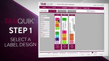 TABQUIK.ca Colour-Coded Labelling Software