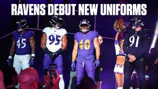 Ravens Debut New Uniforms at Next Flight Launch Event