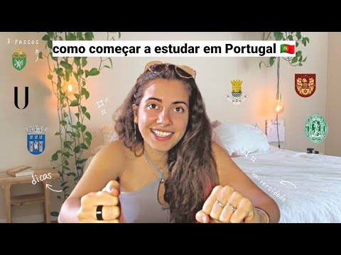 Como fazer FACULDADE EM PORTUGAL  passo a passo