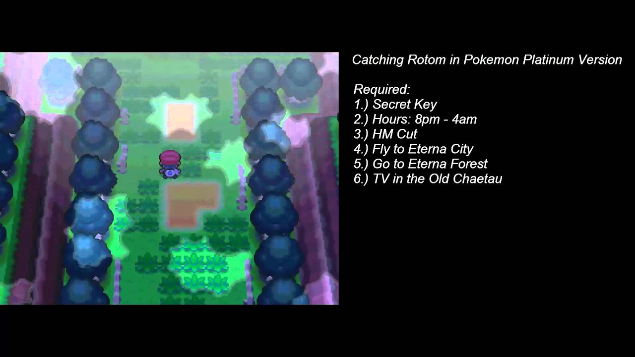 images How To Catch Rotom Platinum how to catch rotom in pokemon platinum