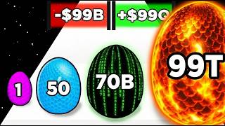 WORLD RECORD DINOSAUR EGG! - Dino Merge Run (part 3) screenshot 2