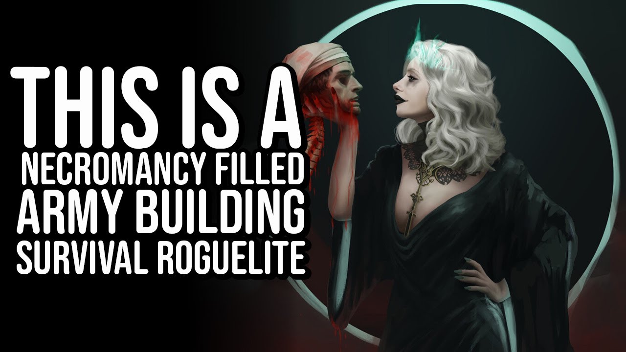 I became the ULTIMATE GOTH MOMMY in this Necromancy Roguelite!  - Be My Horde