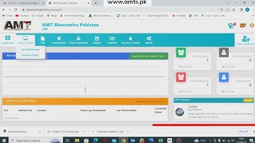How to connect AMT  Biometrics   DIVICE CONNECT WITH cloud software