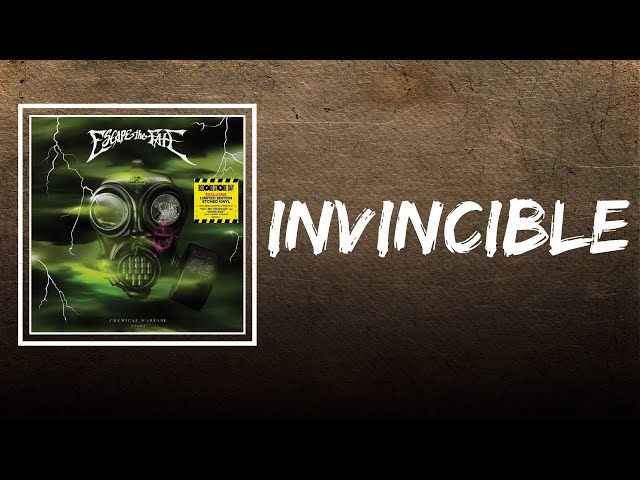 Escape The Fate feat. Lindsey Stirling - Invincible (Lyrics) class=