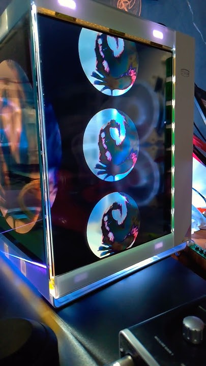 Transparent lcd side panel - YouTube