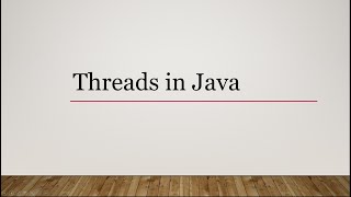 Java Tutorial | Introduction to Threads and their states in Java