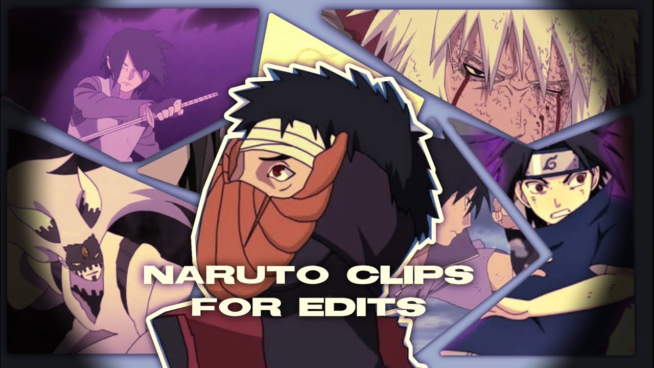 Naruto clips for editing (free to use) - BiliBili