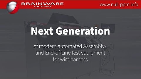 The next generation of modern automated assembly and end-of-line test equipment