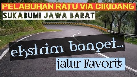 pelabuhan ratu sukabumi  Via Cikidang 2021