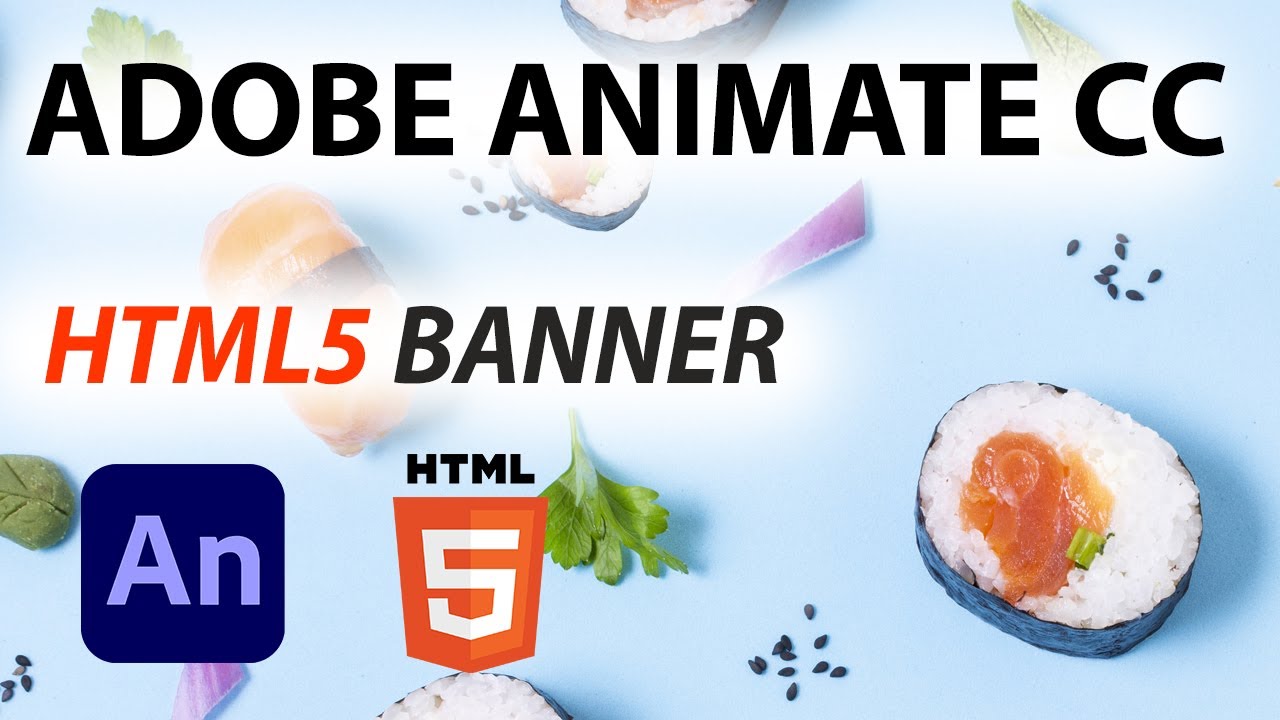 Adobe Animate CC 2022 + Adobe Photoshop CC - TUTORIAL - HTML5 ANIMATED ...