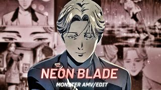Johan Liebert - Monster Amvedit Neon Blade 4K