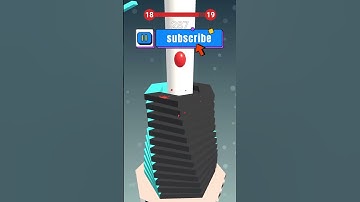 STACK BALL LVL.18 #viralvideo #stackball #fpy #stackattack #stackcolors #stackrider #stack