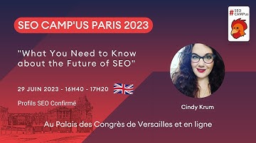 What You Need to Know about the Future of SEO - Cindy Krum