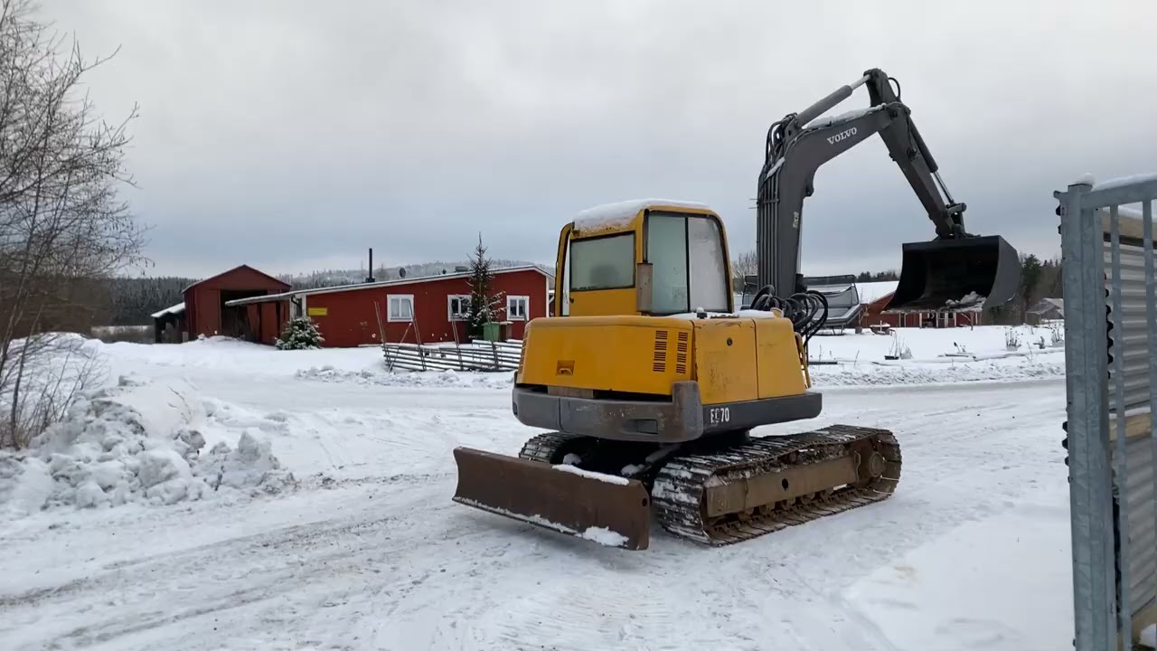 Bandgrävare Volvo EC70