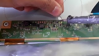 fix LED TV LG 22 picture slow motion #Gambar berhenti-henti