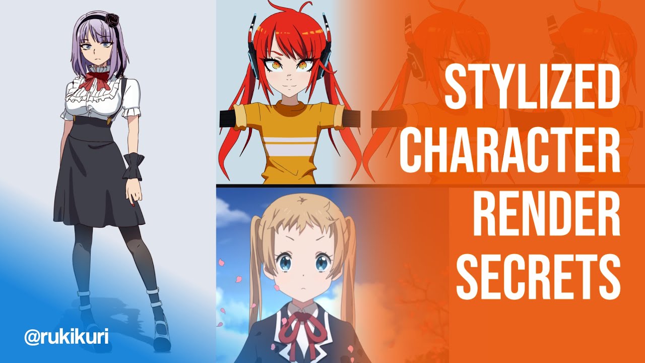 Materials and Rendering for Anime-Style Characters - BlenderNation