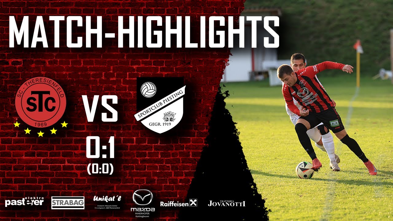 SC Theresienfeld - MeisterschaftsSpiel gegen SC Piesting am 19.10.2025