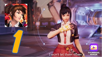 Final Fighter 3D - Gameplay Part 1 Kui Female Warrior ( iOS ) # 1