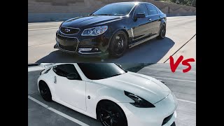 Chevy SS vs Nismo 370z