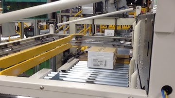 carton strapping machine in horizontal wrapping strapping