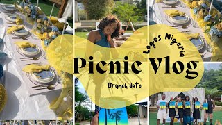 PICNIC VLOG IN LAGOS(NIGERIA) + BRUNCH DATE  #picnicvlog #picnic #sipandpaint