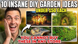 "10 Unique DIY Garden Projects That Will Make Your Neighbors Stop Their Car!"