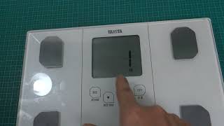 220516 TANITA Body Composition Meter InnerScan50 Pearl White BC-314