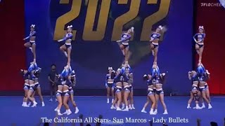 California Allstars Lady Bullets WORLDS 2022 DAY 1