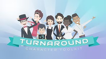 Turnaround Character Toolkit 3 ( After Effects Template ) ★ AE Templates