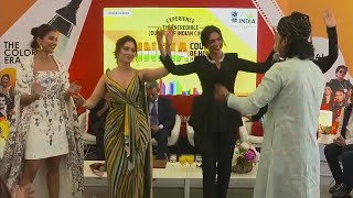 Deepika, Tamanna, Pooja , Urvashi Dance At Inauguration Of The India Pavilion At Cannes 2022