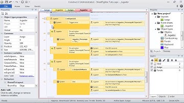 Como crear un juego de Luchas con Construct 2 - Parte 4 Lector de Comandos