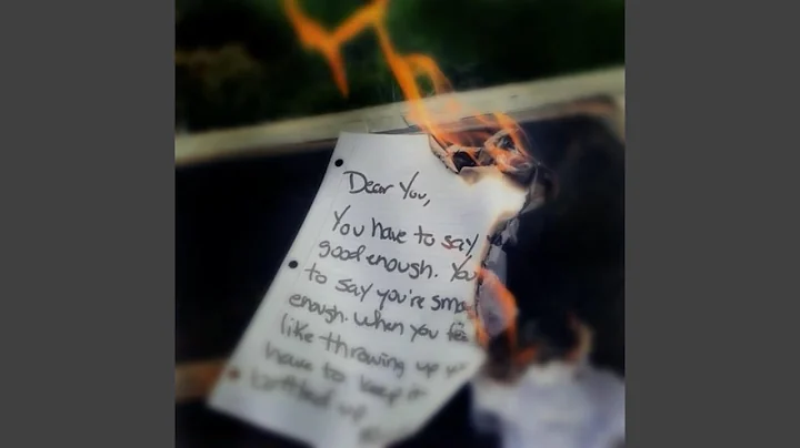 Dear You, A Letter From Me