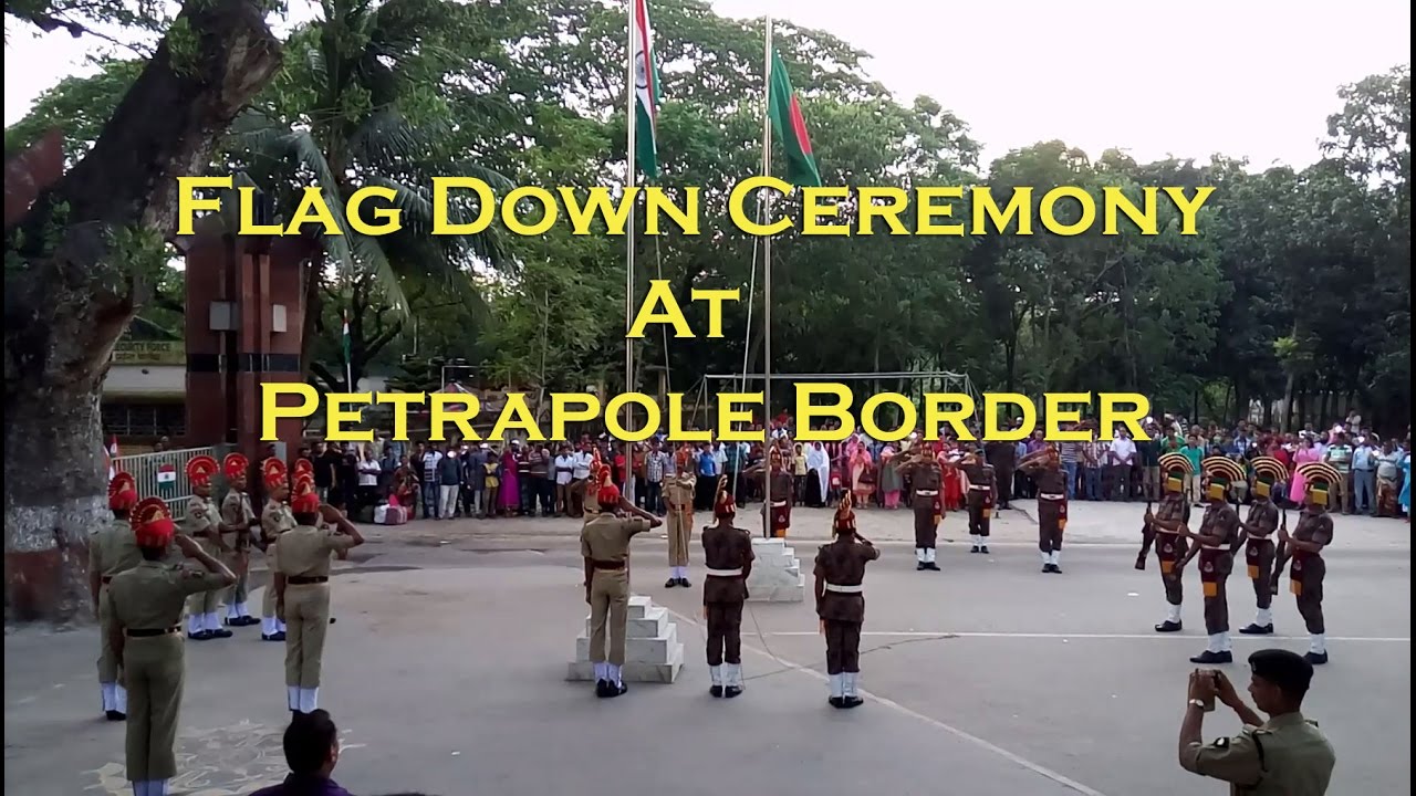 Flag Down Ceremony Petrapole Border I Great India Bangladesh Border