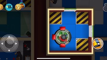 Robbery Bob: CHAPTER 3 - SECRET LABS Level 8 , 100% iOS/Android Walkthrough
