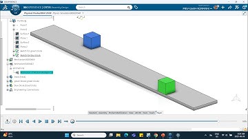Video 4 Two Blocks Racing Motion Design Kinematics 3DEXPERIENCE Nader Zamani