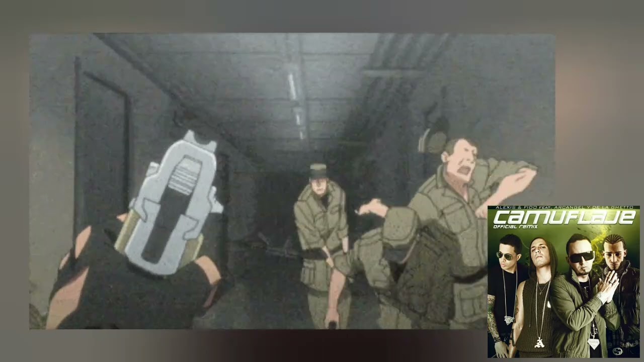 alexis y fido, arcangel, de la ghetto - camuflaje (remix) (slowed + reverb)