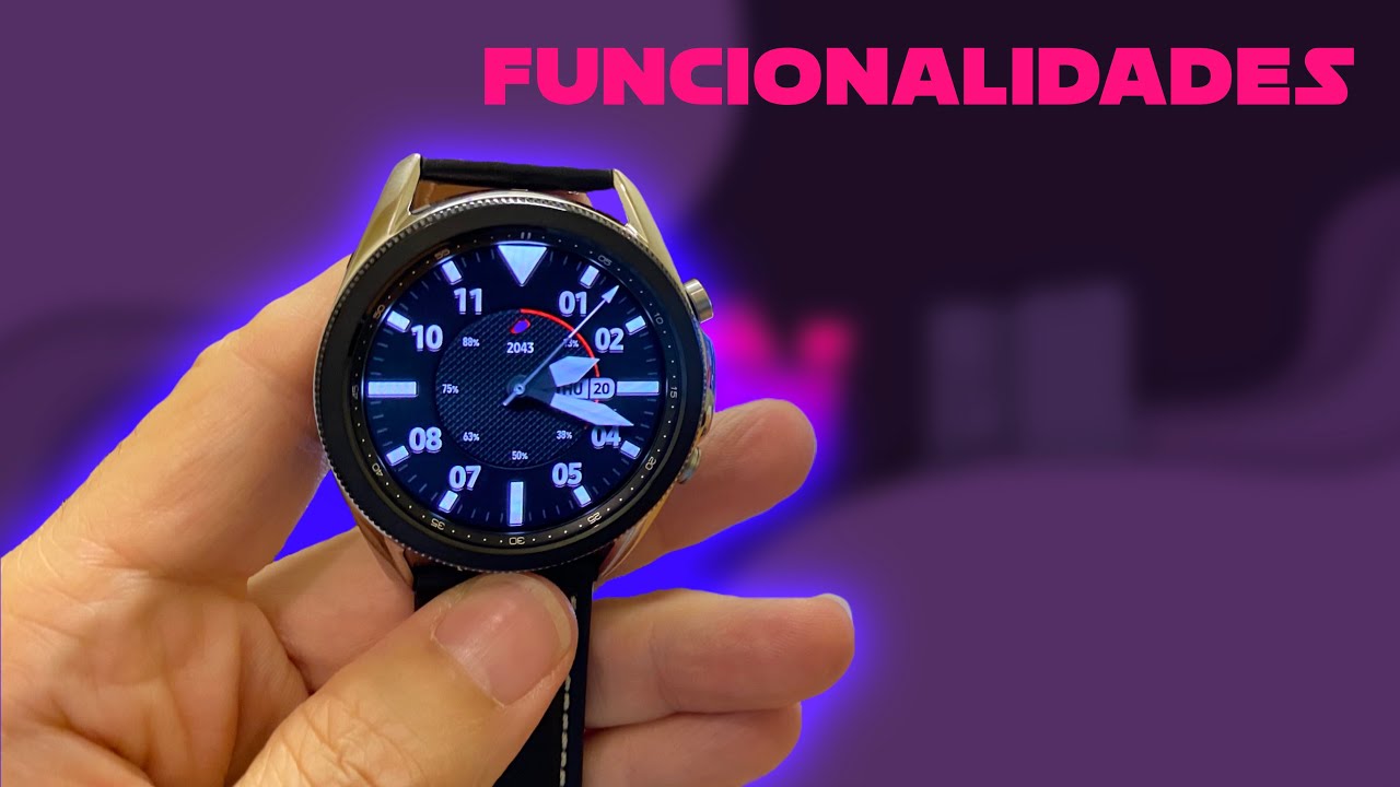 galaxy watch 3 funcionalidades