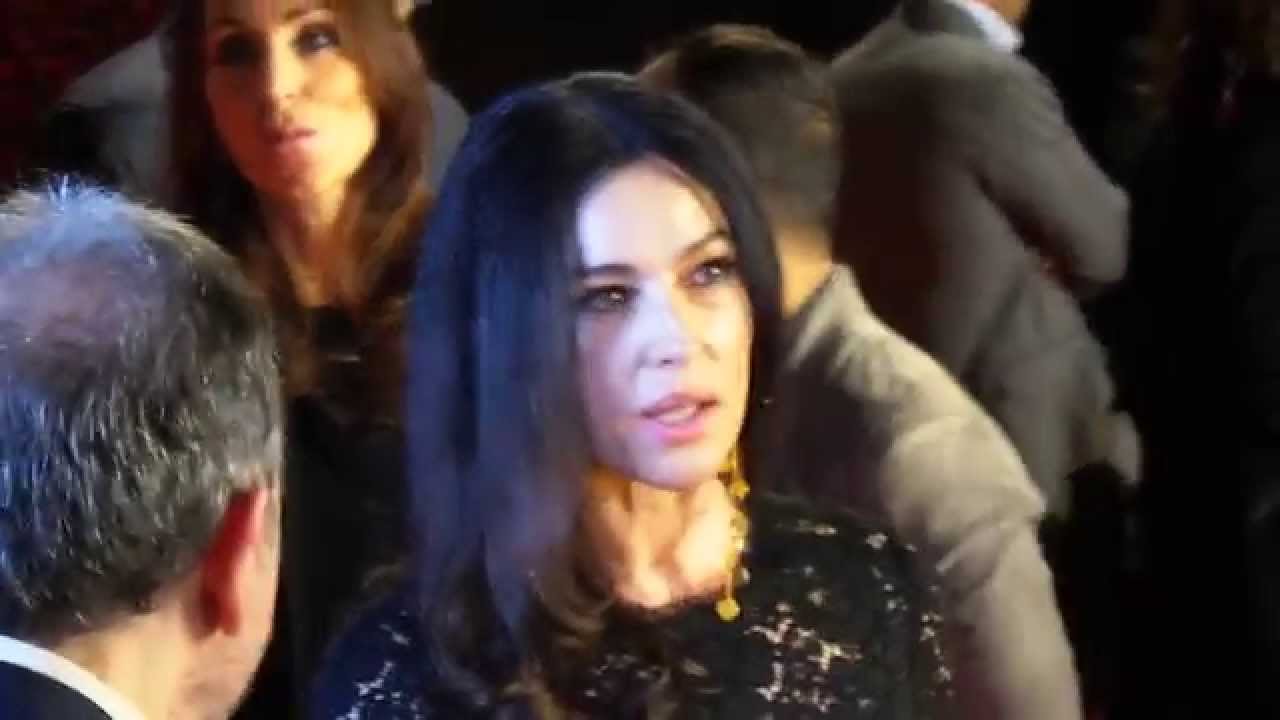 Monica Bellucci Bond Girl in Spectre - Red Carpet at Rome Film Fest