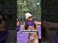 Una asistente al 8M: "Da la sensación de que tenemos nuestros derechos cada vez más limitados"