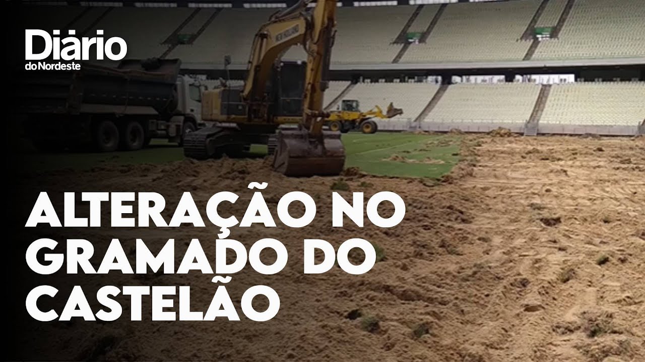 Com pausa nos jogos, Arena Castelão reforça manutenção do gramado -  Secretaria do Esporte