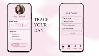 I Designed a Self-Care App in Figma + After Effects ✨ | HERSPACE | CI Production screenshot 5