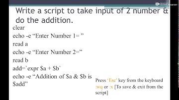 STD - 11 - EM - Computer - Advance Scripting using operators in vim editor #lpsavani || #lpsavani