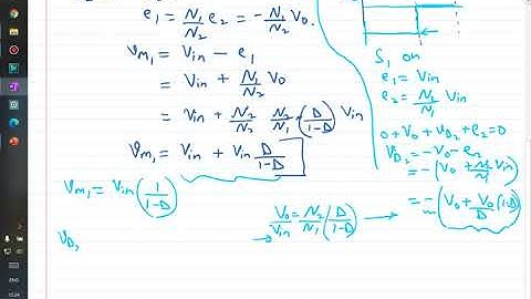 8.4 Isolated DC DC Converters_Turns Ratio Selection in Flyback