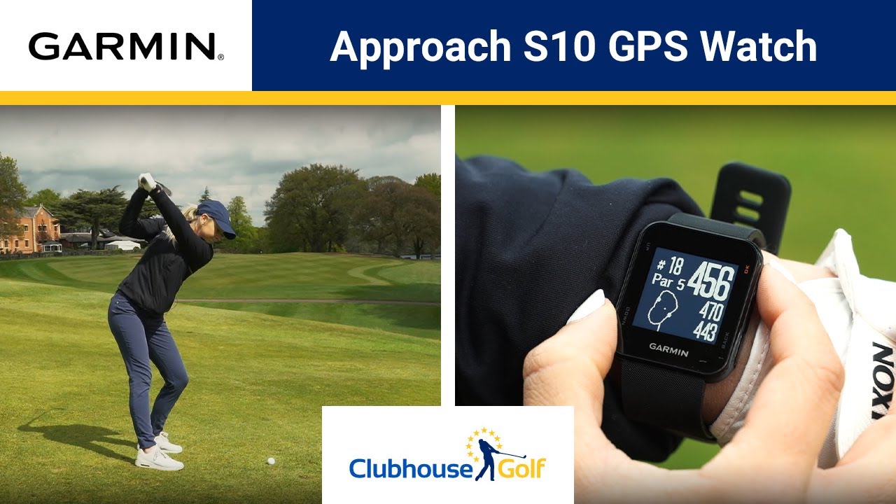 Approach S10 GPS Watch - YouTube